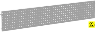 Panou perforat ESD 1700x298 mm gri deschis
