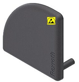 Capac profil aluminiu 30x30R ESD BOSCH REXROTH