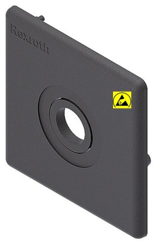 Capac profil aluminiu 60x60 D12.5/D17 ESD BOSCH REXROTH