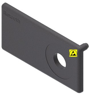 Capac profil aluminiu 40x80 D12.5 ESD BOSCH REXROTH