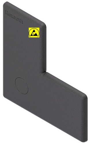 Capac profil aluminiu 40x80x80L ESD BOSCH REXROTH