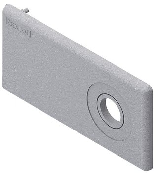 Capac profil aluminiu 45x90 D12.5/D17 GREY BOSCH REXROTH