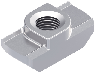 Piulita din otel zincat fanta T canal 8 mm M5 profil aluminiu BOSCH REXROTH