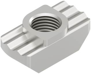 Piulita din otel inoxidabil fanta T canal 8 mm M6 profil aluminiu BOSCH REXROTH