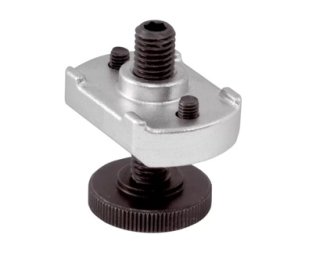 Suport prelungitor, pentru bridă, cu dantură, partea opusă reglabilă | d1=M20 / l=109 mm | 23185.0421