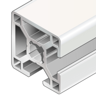 Profil aluminiu BOSCH REXROTH 30x30 2NVS 6070 mm neprelucrat