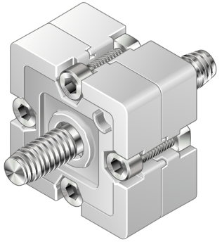 Piesa imbinare de capat profil aluminiu BOSCH REXROTH