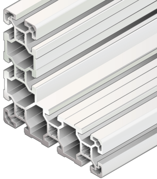 Profil aluminiu BOSCH REXROTH 40x120x120L 50-6070 mm neprelucrat