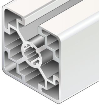 Profil aluminiu BOSCH REXROTH 45x45L 1N 50-6070 mm neprelucrat