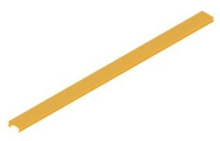 Capac PVC galben canal profil aluminiu BOSCH REXROTH 8 mm
