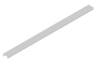 Capac PVC gri deschis canal profil aluminiu BOSCH REXROTH 10 mm