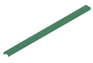 Capac PP verde canal profil din aluminiu BOSCH REXROTH 8 mm