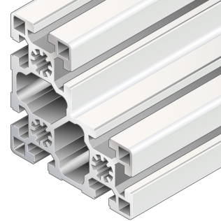 Profil aluminiu BOSCH REXROTH 45x90x90L 50-6070 mm Quick & Easy