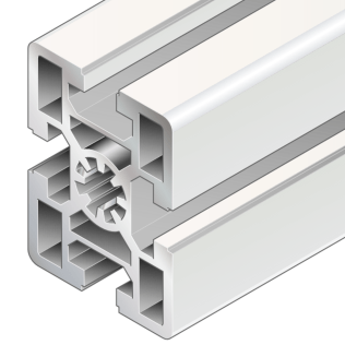 Profil aluminiu BOSCH REXROTH 45x60 80-6000 mm D17/D17