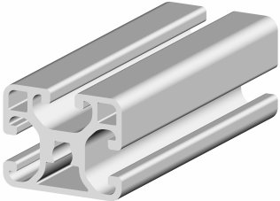 Profil aluminiu compatibil ITEM 40x32L LIGHT Canal 8