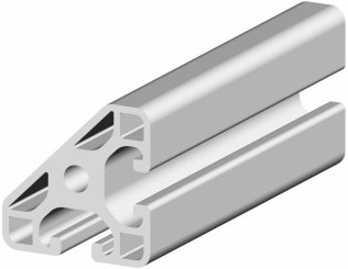 Profil aluminiu tesit compatibil ITEM 40RR45° LIGHT Canal 8