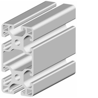 Profil aluminiu compatibil ITEM 40x80L SL03 LIGHT Canal 8
