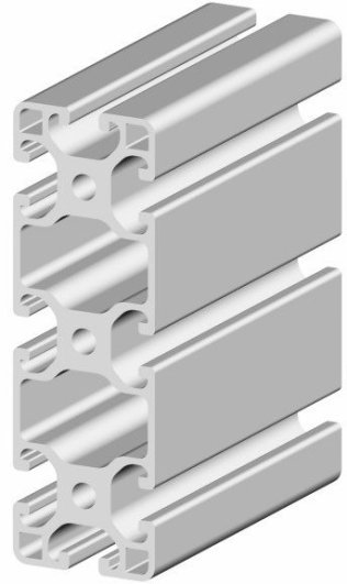 Profil aluminiu compatibil ITEM 40x120L LIGHT Canal 8
