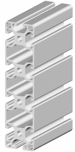Profil aluminiu compatibil ITEM 40x160L LIGHT Canal 8