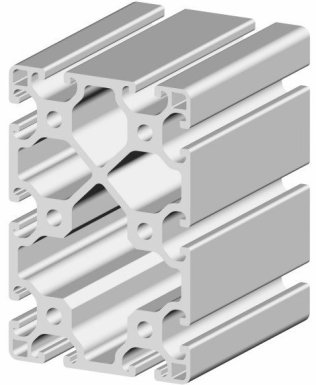 Profil aluminiu compatibil ITEM 80x120L LIGHT Canal 8