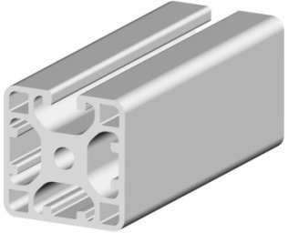 Profil aluminiu compatibil ITEM 40x40L1N LIGHT Canal 8