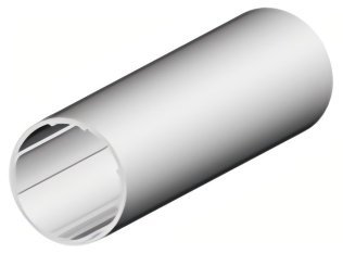 Profil aluminiu rotund compatibil ITEM Ø30mm