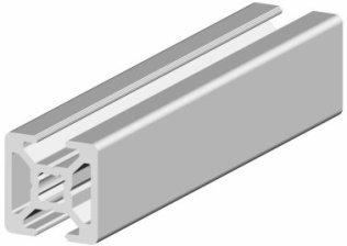 Profil aluminiu standard industrial 20x202NP Canal 6