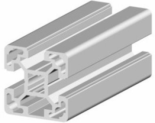 Profil aluminiu standard industrial 40x40L3N LIGHT Canal 10