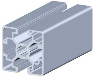 Profil aluminiu standard industrial Sistem 45x45L2NP LIGHT Canal 10