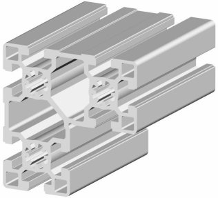 Profil aluminiu standard industrial 45x90x90 LIGHT Canal 10