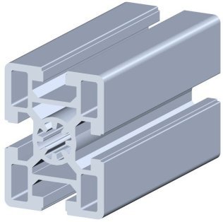 Profil aluminiu standard industrial Sistem 45x60 Canal 10