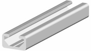 Profil special aluminiu standard industrial 11x20 Canal 8