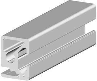 Profil special aluminiu standard industrial 22.5x30 Canal 8
