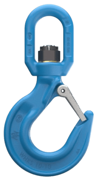 Carlig rotativ cu siguranta cu bucsa SKY tip WHKS 13-10 Grade 100
