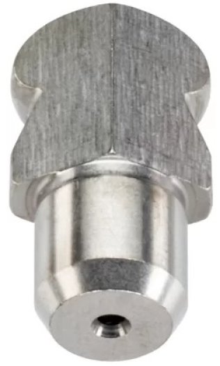 Bolt de pozitionare in trepte cu bila tesita la capat din INOX d1=10 mm EH 22630.0450