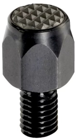 Stift de pozitionare cu varf striat pulbere sinterizata cu tija filetata d1=15 mm EH 22680.0081