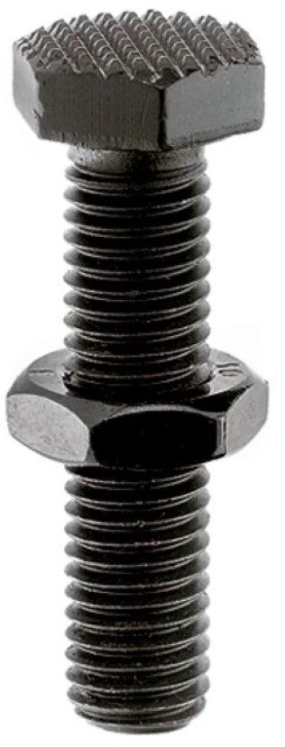Stift de pozitionare ajustabil cu suprafata striata M16 EH 22690.0636