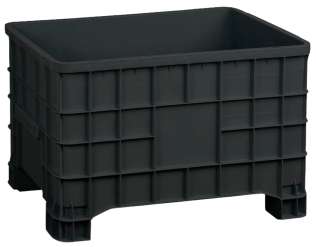 Container din material plastic cu picioare 1000x640x655 mm