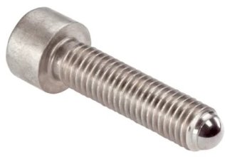 Surub de pozitionare cu cap din INOX cu bila plina din INOX M12 EH 22710.0782