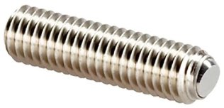 Surub de presiune fara cap din INOX cu bila tesita neteda din INOX M5 EH 22720.0835