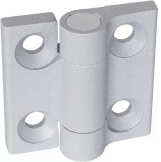 Balamale argintii cu pozitii de indexare -3° si +117° din zinc turnat sub presiune b1=60 mm EH 25164.0010