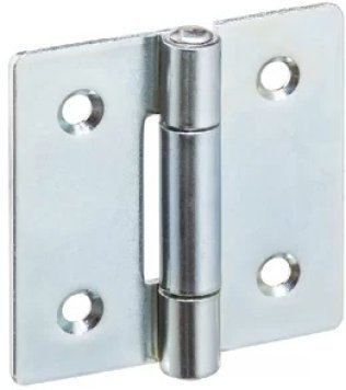 Balamale din tabla otel zincat cu gauri pentru suruburi inecate b1=50 mm EH 25165.2040