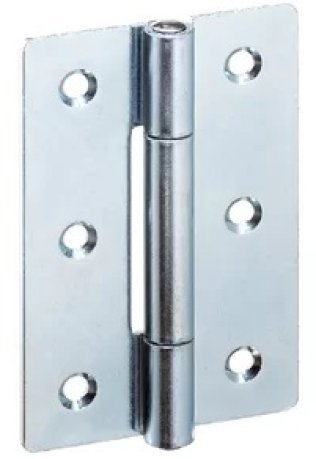 Balamale lungi cu gauri pentru surub inecat din tabla zincata b1=30 mm EH 25165.2020