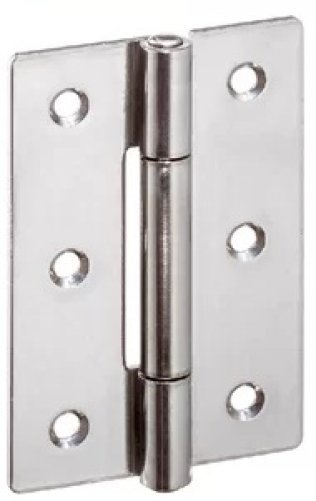 Balamale lungi cu gauri pentru surub inecat din tabla b1=40 mm INOX EH 25165.0230