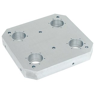 Plăci de bază, pentru 4 elemente de legătură, acţionare simplă | 1990.170