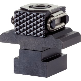 Dispozitive conice de fixare, plat / cu striații, M8/falcă de fixare, cu suprafață striată pe ambele fețe | 23250.0501