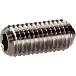Şuruburi de presiune, cu bilă liberă și locaș hexagonal/oțel inoxidabil, forța arcului mărită | d1=M12 | 22031.0252