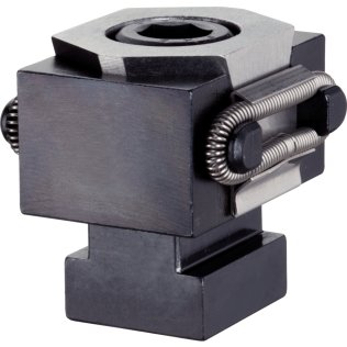 Dispozitive conice de fixare, plat / cu striații, M12/falcă de fixare, cu suprafață plană pe ambele fețe | 23250.0511