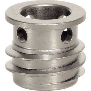 Conectoare cu bile, autoblocant, cu suport, construcție compactă/bucșă, montaj în plastic, cu blocare | Mărime nominală=6,1 mm / l1=1 mm / l2=9 mm | 22330.0407