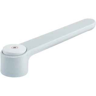 Manete de fixare ajustabile drepte /cu gaură netedă | d1=40 mm / d3=12 mm / argintiu | 24441.0160